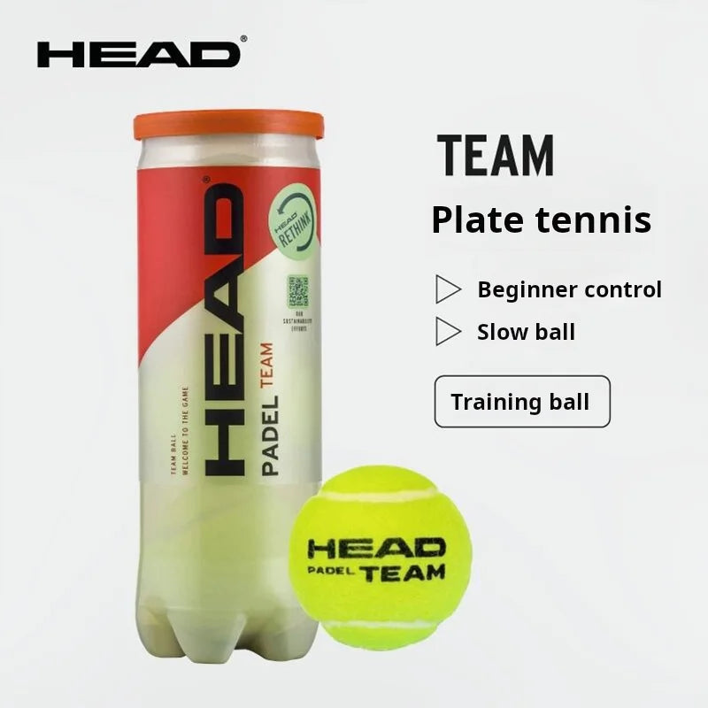 Pelota de Padel Head Pro Pack 3 Botes Bolas Padel Profesionales Competición Alta Durabilidad