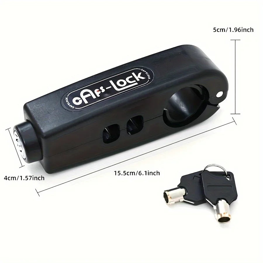 Candado portátil para manillar de bicicleta