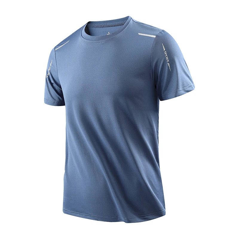 Camiseta deportiva transpirables, para deportes al aire libre, cortas, de verano