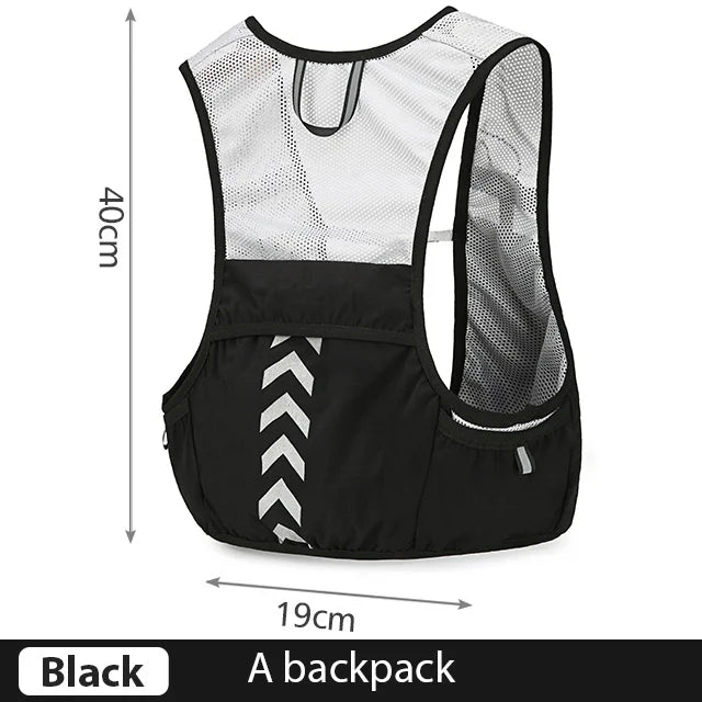 Mochila ultraligera de 5L ideal para carreras de montaña o ciclismo de maratón.