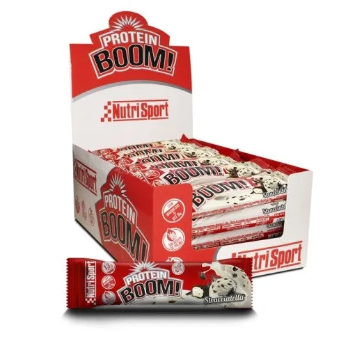 Nutrisport protein boom bar stracciatela flavor