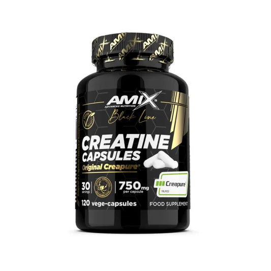 Creatine (creapure ® ) capsules - 120 amix nutrition vegetable capsules