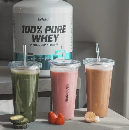 100% pure whey by biotech usa whey protein + gift shaker