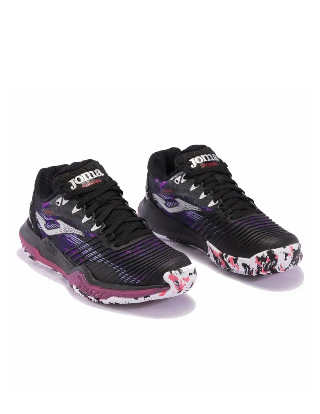 Zapatillas de Padel Joma Point Lady 2401 Black Fuchsia