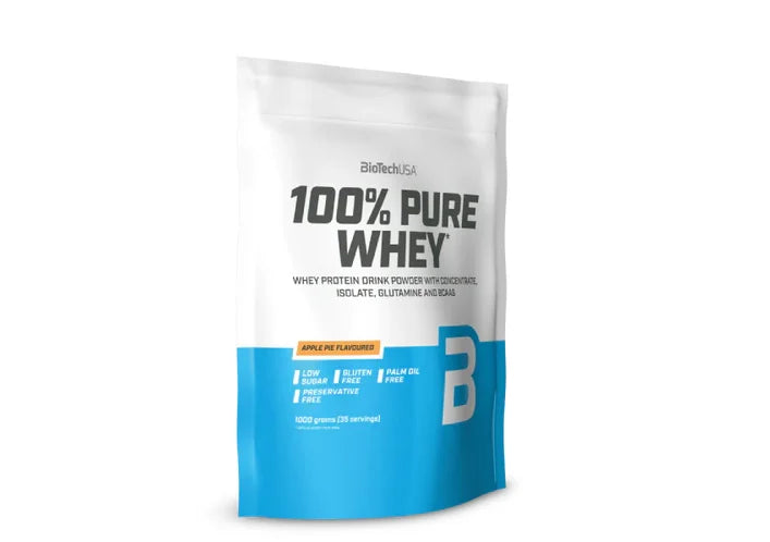 100% pure whey by biotech usa whey protein + gift shaker