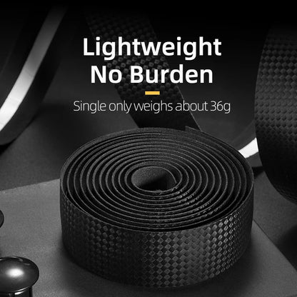 Cinturón de manillar de ciclismo ROCKBROS, corcho para bicicleta, vendaje para manillar deportivo, cinta EVA para manillar doblado + 2 tapones para manillar, accesorios para bicicleta