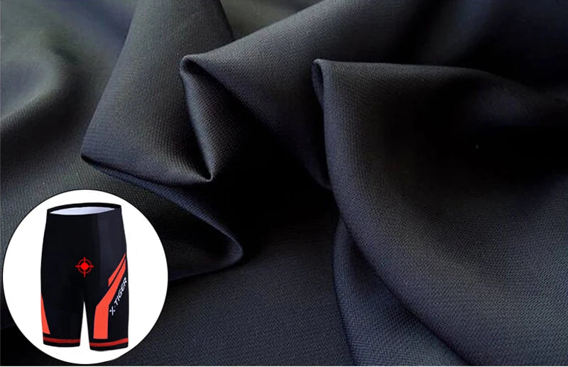 Pantalones cortos de ciclismo para hombre X-TIGER Coolmax 5D con acolchado, pantalones para montar en bicicleta, pantalones cortos de ciclismo MTB a prueba de golpes, mallas de ciclismo.