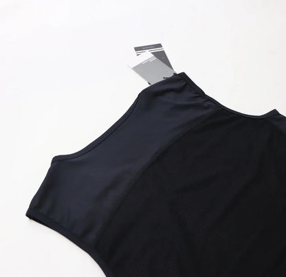 Just Update SPEXCEL Superlight Pro Team Base Layer sin mangas Ropa interior de ciclismo Secado rápido Camiseta de carretera Hombre Mujer Camiseta de malla debajo
