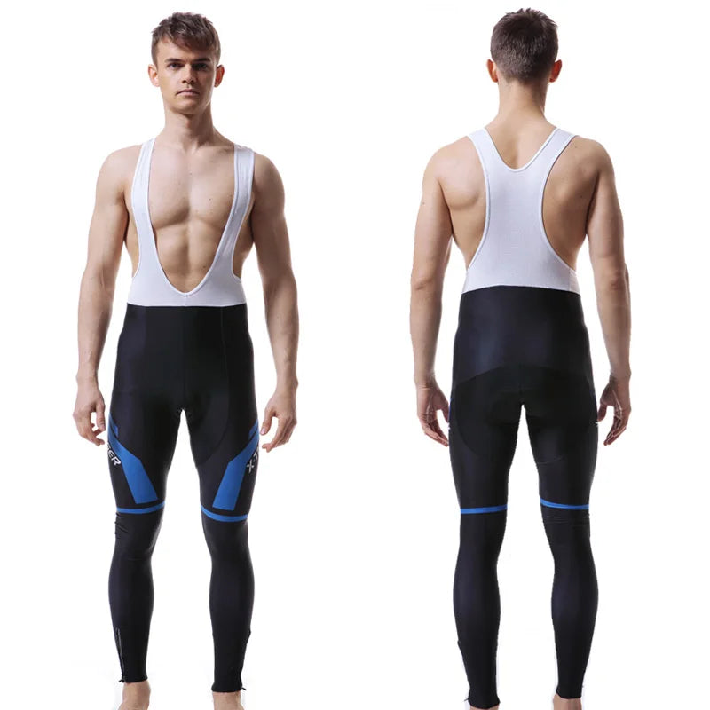 Pantalones de ciclismo X-Tiger para primavera-verano con badana de gel 5D. Mallas de ciclismo. Pantalones con tirantes para bicicleta de montaña (MTB). Pantalones de ciclismo para descenso. Pantalones de ciclismo.