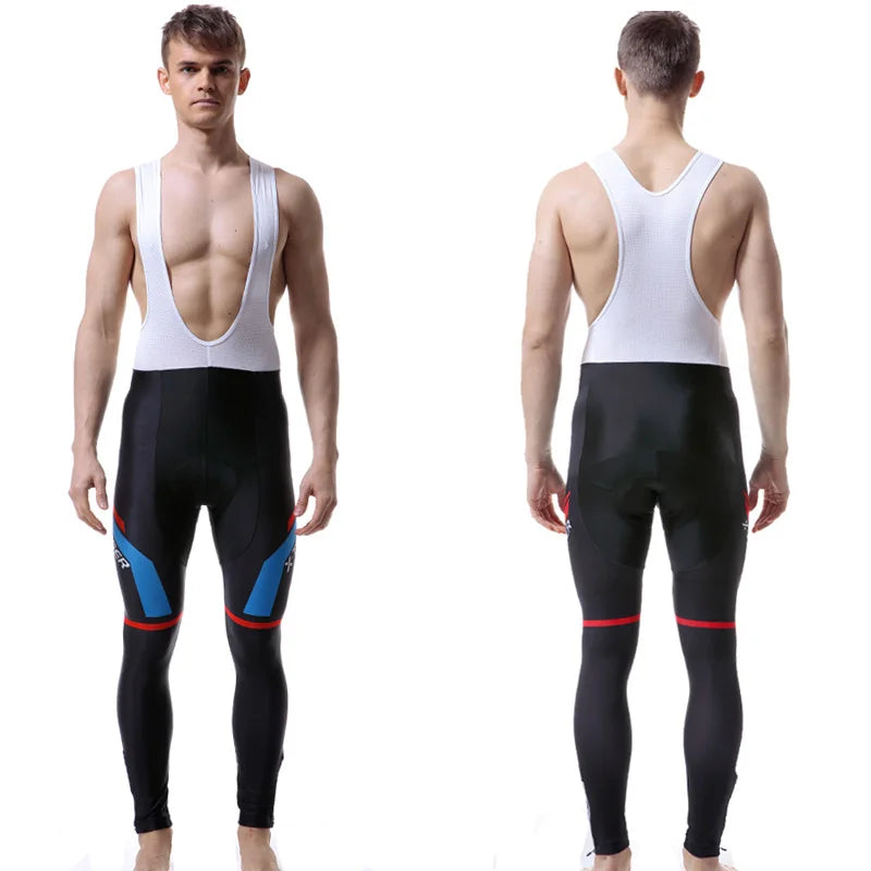 Pantalones de ciclismo X-Tiger para primavera-verano con badana de gel 5D. Mallas de ciclismo. Pantalones con tirantes para bicicleta de montaña (MTB). Pantalones de ciclismo para descenso. Pantalones de ciclismo.