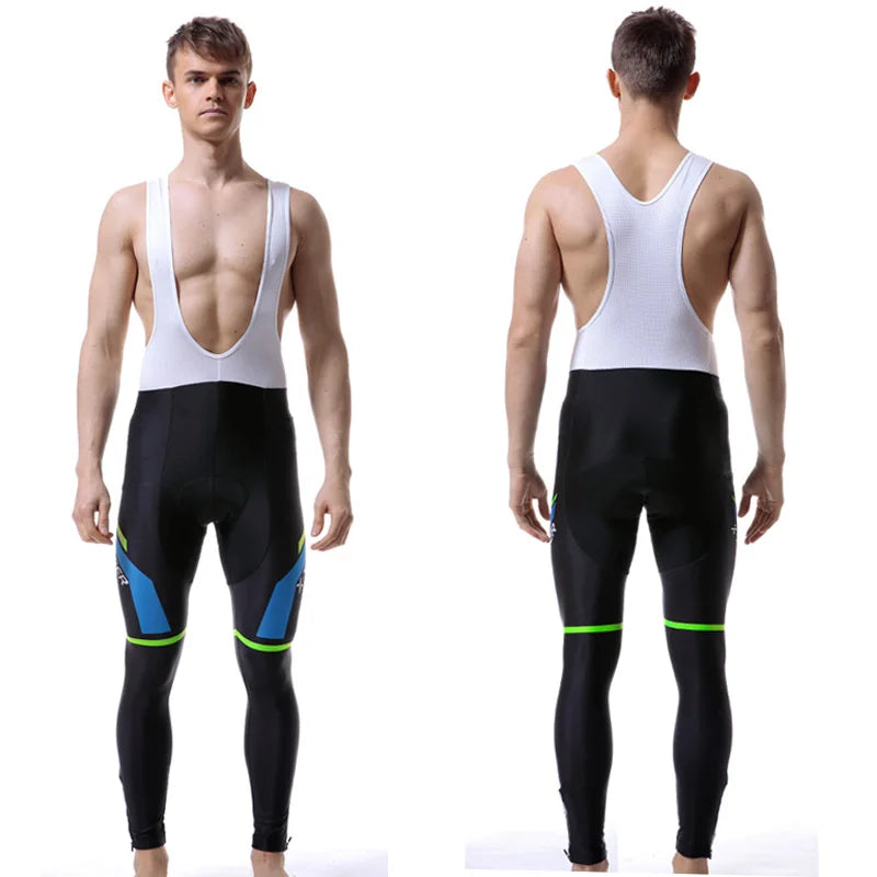 Pantalones de ciclismo X-Tiger para primavera-verano con badana de gel 5D. Mallas de ciclismo. Pantalones con tirantes para bicicleta de montaña (MTB). Pantalones de ciclismo para descenso. Pantalones de ciclismo.