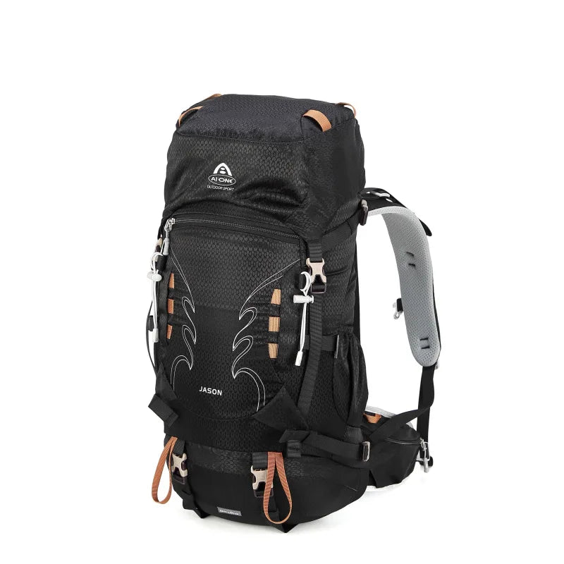 Upgraded 35+5L Heavy-Duty Hiking Backpack Expandable Rucksack for Trekking, Camping & Travel, Durable Large Capacity