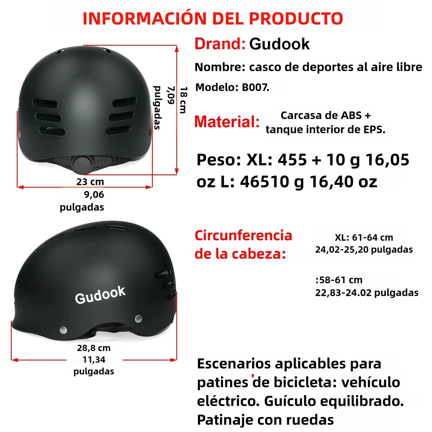 Adult Bike Helmet for Bicycle Cycling Biking Skating Skateboard Helmet Extra large head circumference L 58-61cm&XL 61-64cm