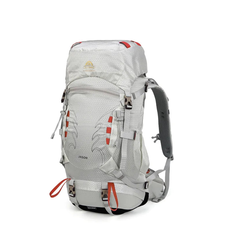 Upgraded 35+5L Heavy-Duty Hiking Backpack Expandable Rucksack for Trekking, Camping & Travel, Durable Large Capacity