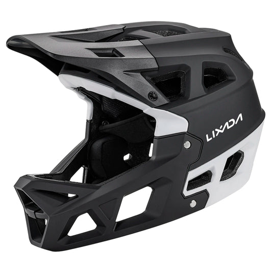 Full Face Mountain Bike Helmet Adult Racing Downhill MTB Helmet for Men/Women Adult Mountain Bike Helmet with Visor Over 31 Vent