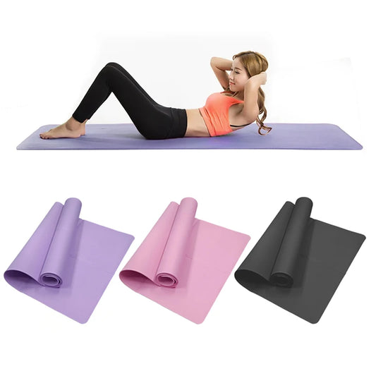Yoga Mat 4MM Thick EVA Yoga Mats Anti-slip Sport Fitness Mat Blanket For Exercise Yoga And Pilates Gymnastics Mat Fitness Equipment