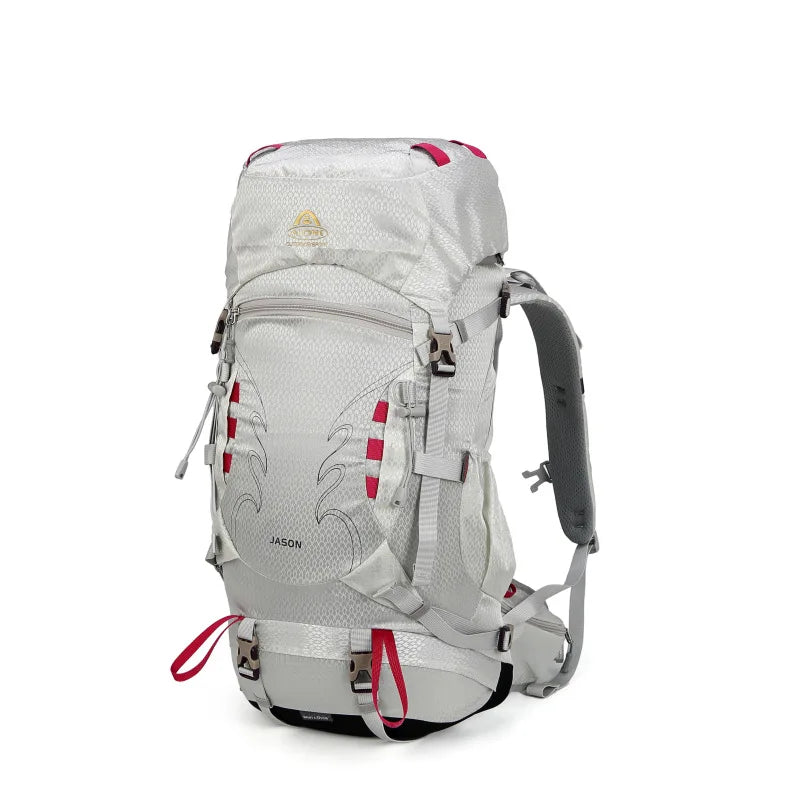 Upgraded 35+5L Heavy-Duty Hiking Backpack Expandable Rucksack for Trekking, Camping & Travel, Durable Large Capacity