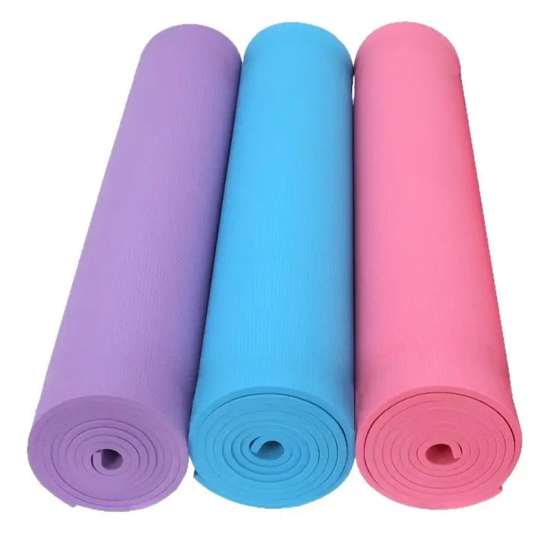 Yoga Mat  1PC 3MM Thick Anti-slip Fitness Yoga Mat EVA Comfort Foam Exercise Mat for Gymnastics, Pilates and Yoga