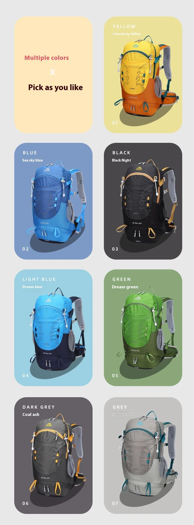 mochila senderismo 30L