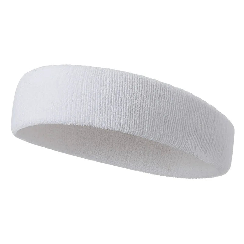 Outdoor Sweat Sports  Elastic Cotton Hairband Fashion Headbands For Women Men Solid Running Fitness Yoga Hair Bands Stretch