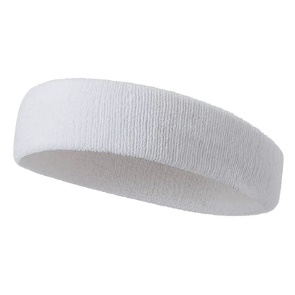 Outdoor Sweat Sports  Elastic Cotton Hairband Fashion Headbands For Women Men Solid Running Fitness Yoga Hair Bands Stretch