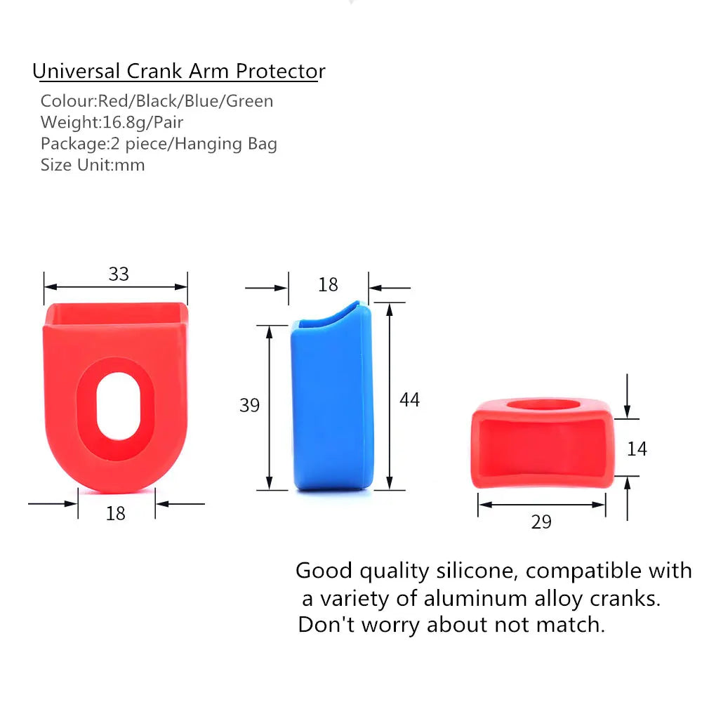 Protector bielas de bicicleta 2pcs