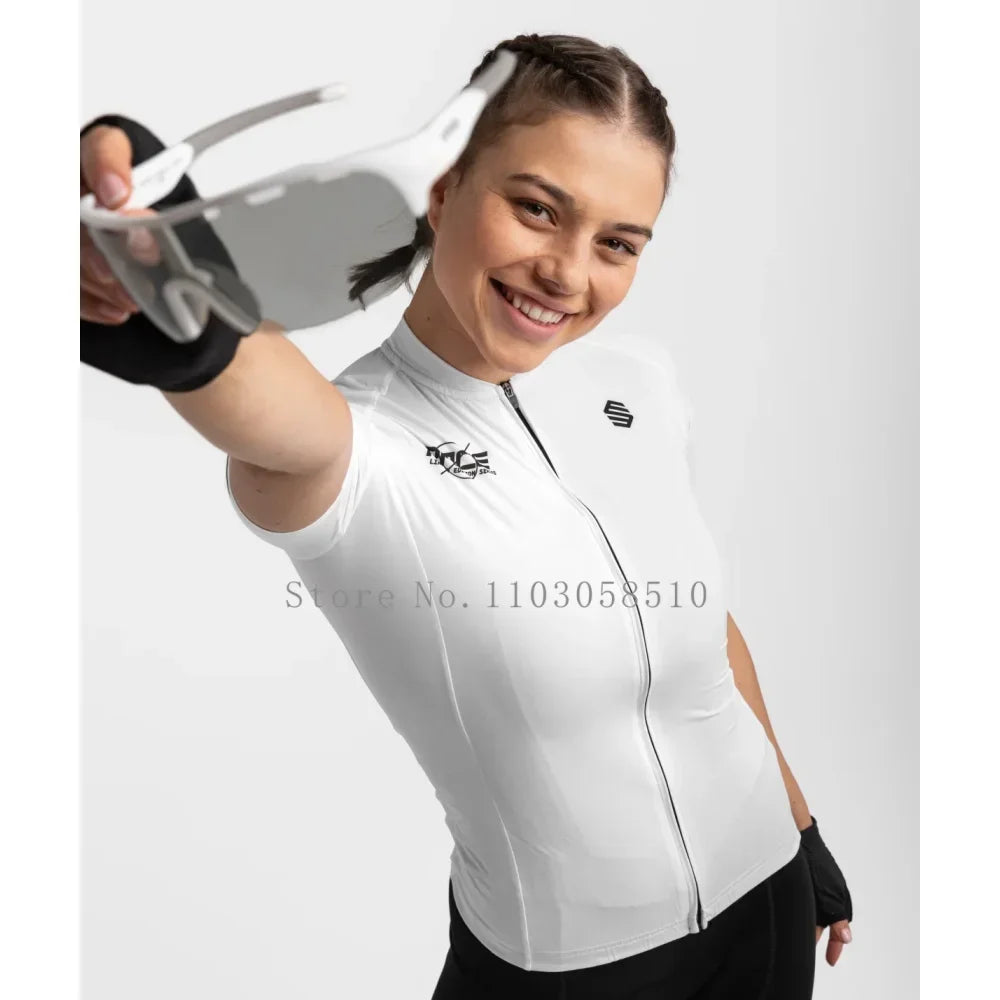 Siroko Women Cycling Jersey Summer Short Sleeve Shirts Quick Dry Ciclismo Maillot MTB Bike Top Summer Outdoor Team Clothes 2025