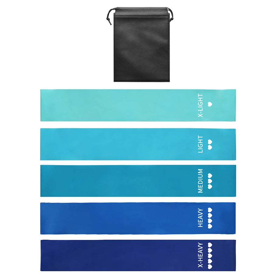 Home training yoga sport resistance bands Fitness Elastic Resistance Bands Stretching Pilates Crossfit Workout Gym Equipment