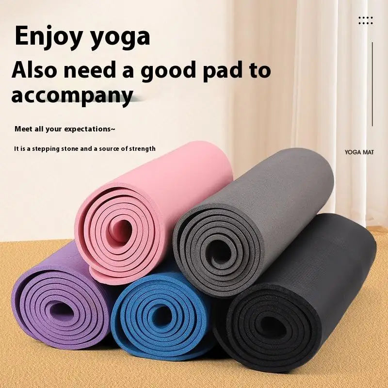 Yoga Mat  1PC 3MM Thick Anti-slip Fitness Yoga Mat EVA Comfort Foam Exercise Mat for Gymnastics, Pilates and Yoga