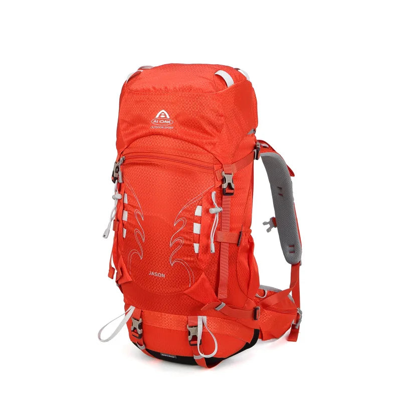 Upgraded 35+5L Heavy-Duty Hiking Backpack Expandable Rucksack for Trekking, Camping & Travel, Durable Large Capacity