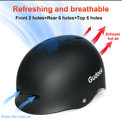Adult Bike Helmet for Bicycle Cycling Biking Skating Skateboard Helmet Extra large head circumference L 58-61cm&XL 61-64cm