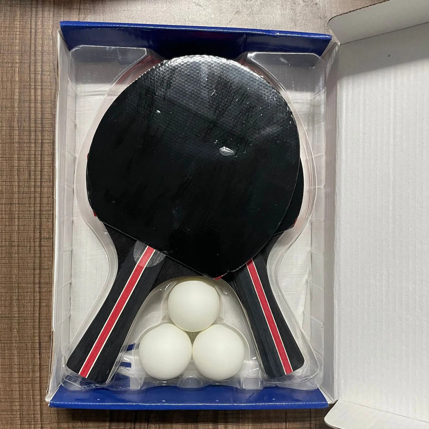 Set de raquetas de ping pong con red portatil