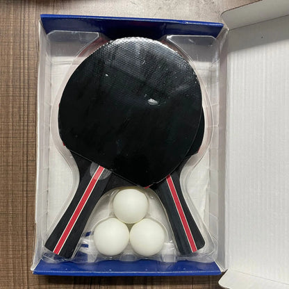 Set de raquetas de ping pong con red portatil