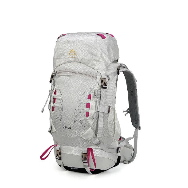 Upgraded 35+5L Heavy-Duty Hiking Backpack Expandable Rucksack for Trekking, Camping & Travel, Durable Large Capacity