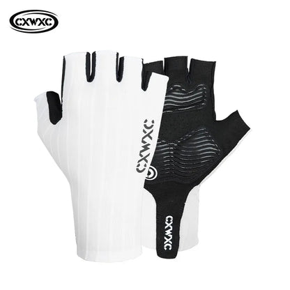 CXWXC Cycling Half Finger Gloves Men Women Breathable Anti-slip Glove Fitness Sport Training Gloves With Extended Wrist Guard