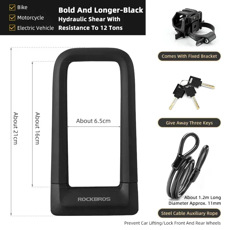 Candado de bicicleta ROCKBROS