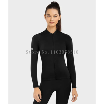 siroko women long sleeve cycling jersey ultralightweight Premium Anti-UV Sweatshirt Cycling Suit Autumn Quick-Dry Racing Uniform