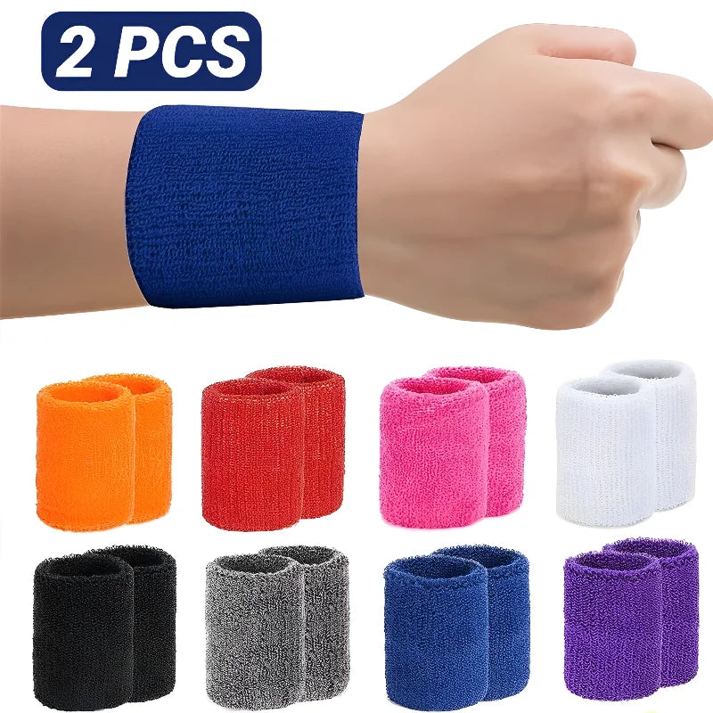8×10CM Towel Sports Wristbands Tennis Sweat Bands Wrist Guard For Basketball Volleyball padel Fitness Sweatbands Wrap Padel Cuf