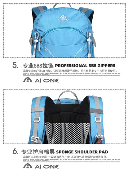 30L Outdoor Hiking Backpack for Men Sports Climbing Bag Mochila Camping Mountaineering Bag Travel Trekking Motorcycle Rucksack