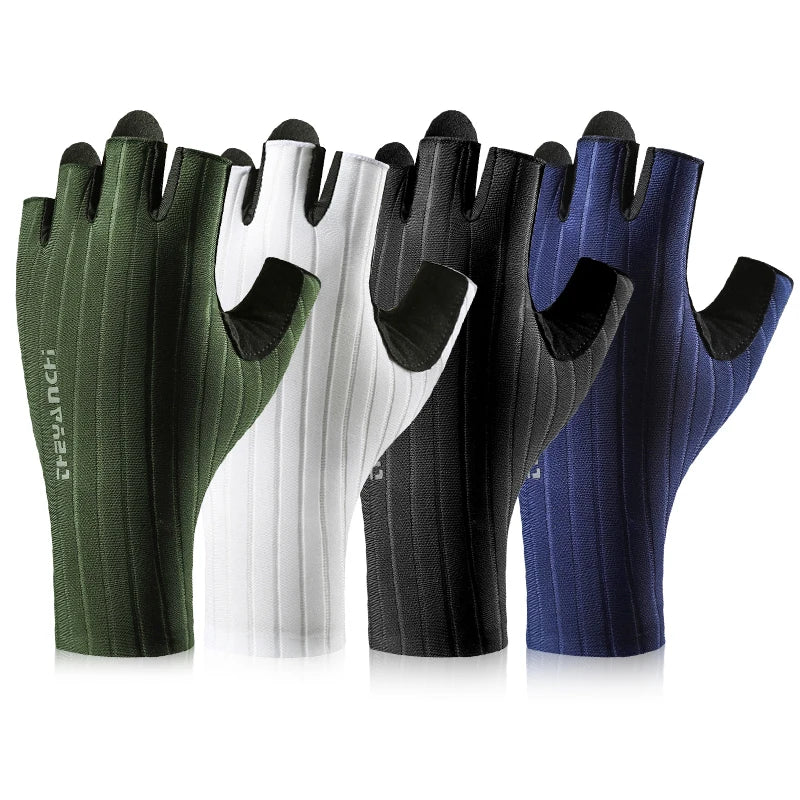 Cycling Gloves-Breathable&Half Finger Padded &Anti-Slip & Shock-Absorbing MTB Bicycle Gloves for Men Women Biking