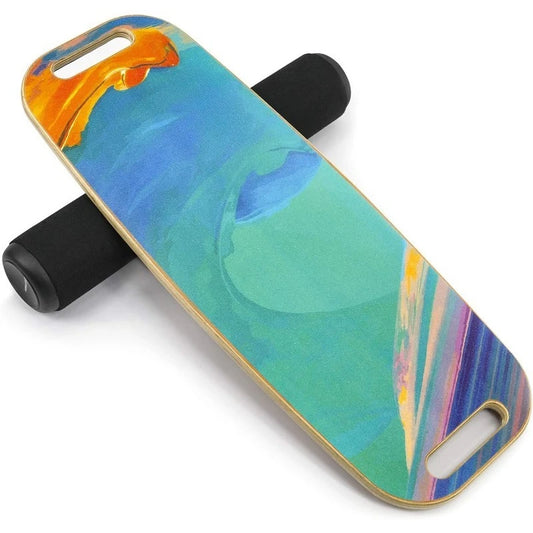 Equilibrio de tabla de equilibrio de madera con 3 opciones de distancia diferentes: 4, 13 y 22 pulgadas