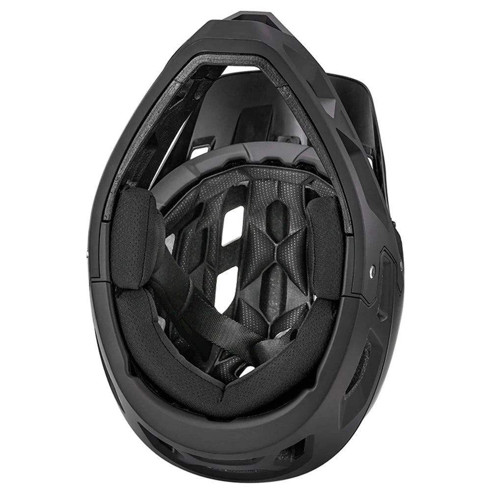 Full Face Mountain Bike Helmet Adult Racing Downhill MTB Helmet for Men/Women Adult Mountain Bike Helmet with Visor Over 31 Vent