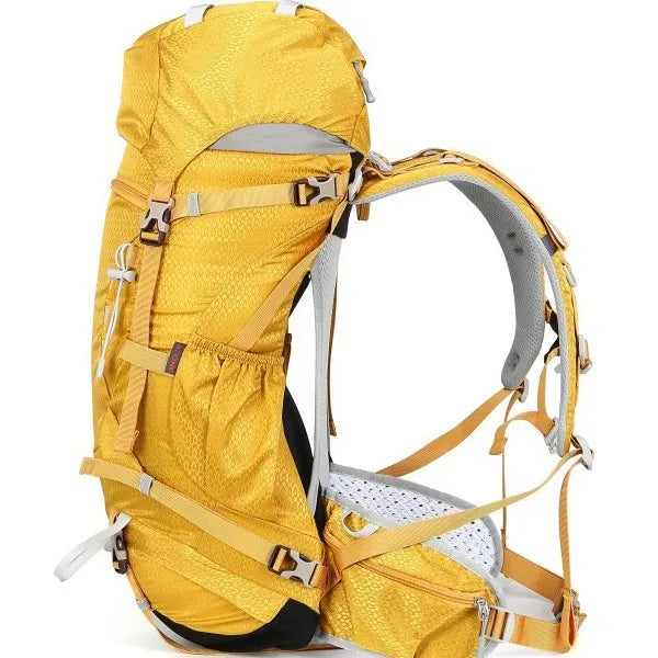 Upgraded 35+5L Heavy-Duty Hiking Backpack Expandable Rucksack for Trekking, Camping & Travel, Durable Large Capacity