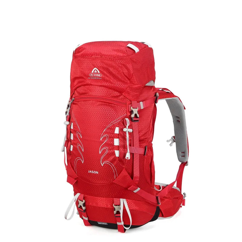 Upgraded 35+5L Heavy-Duty Hiking Backpack Expandable Rucksack for Trekking, Camping & Travel, Durable Large Capacity