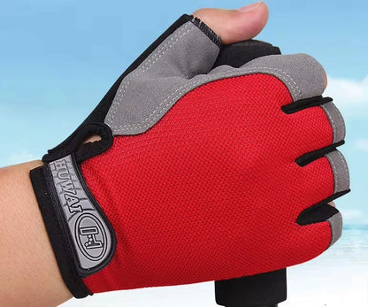 Fingerless Gym Training Gloves for Men Women Cycling Gloves Sports Fitness Motorcycle Mtb Anti-slip Gloves Bicycle Accessories