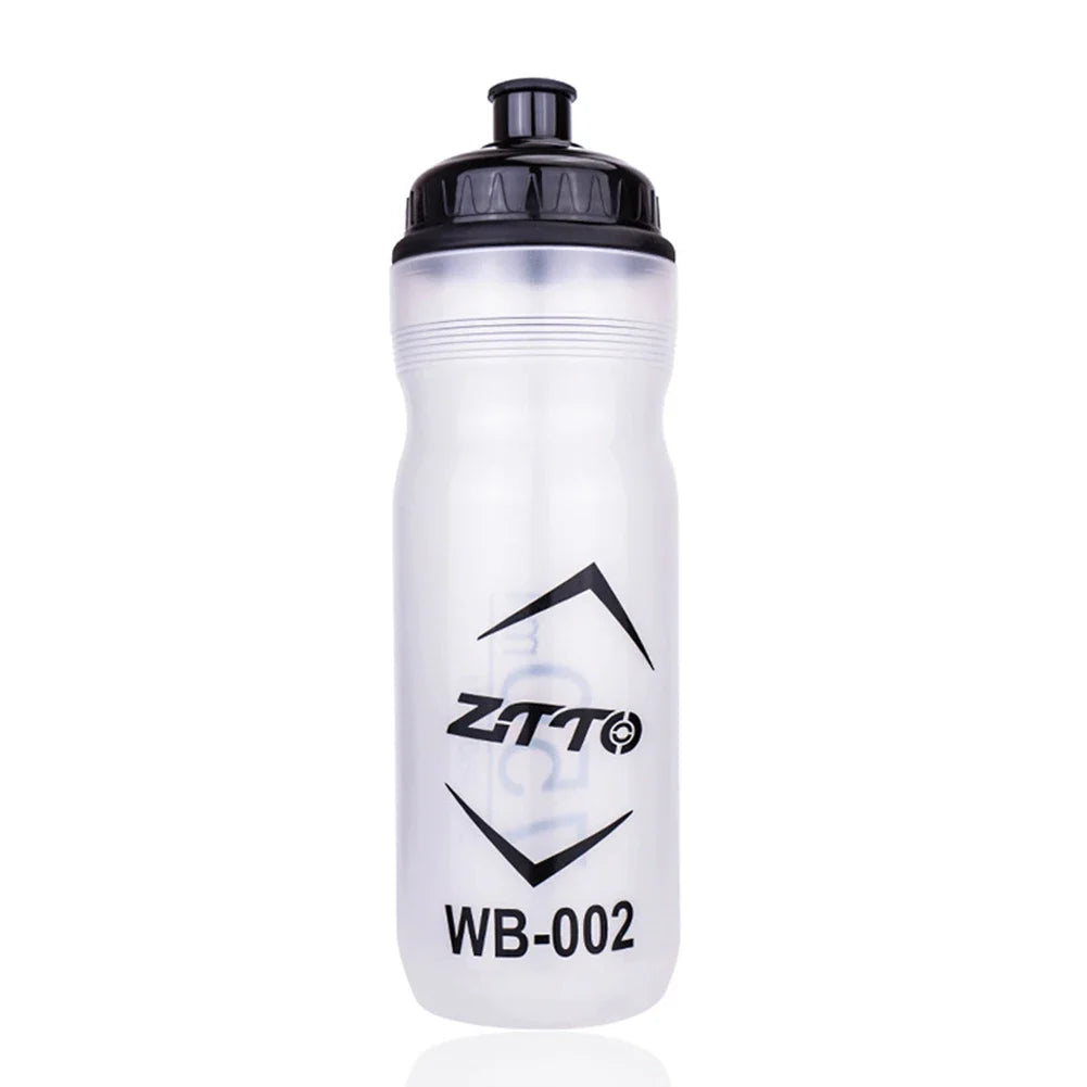 Botella agua 750ml y portabidón para bicicleta
