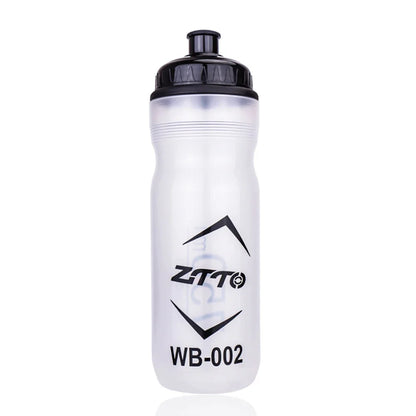 Botella agua 750ml y portabidón para bicicleta