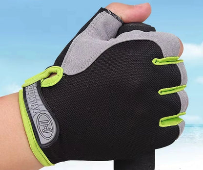 Fingerless Gym Training Gloves for Men Women Cycling Gloves Sports Fitness Motorcycle Mtb Anti-slip Gloves Bicycle Accessories