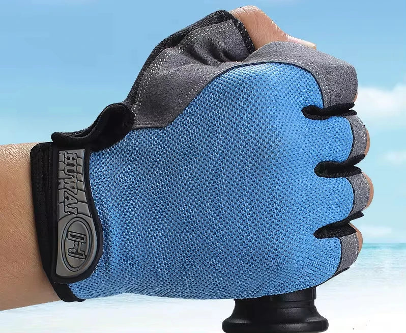 Fingerless Gym Training Gloves for Men Women Cycling Gloves Sports Fitness Motorcycle Mtb Anti-slip Gloves Bicycle Accessories