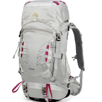 Upgraded 35+5L Heavy-Duty Hiking Backpack Expandable Rucksack for Trekking, Camping & Travel, Durable Large Capacity